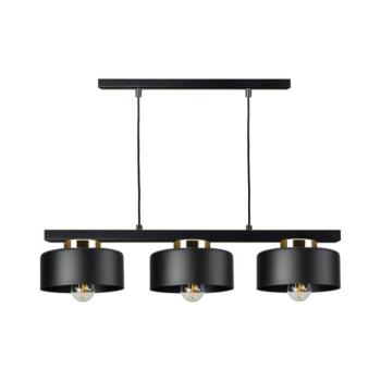 Keter Lighting IGNIA kábeles csillár 3xE27/60W/230V fekete/arany 3397 kép