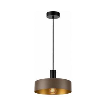 Keter Lighting Kábelre függesztett csillár HAKI 1xE27/60W/230V barna/fekete 3739 kép