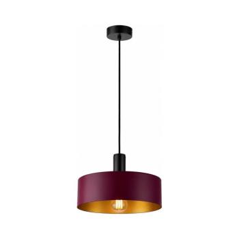 Keter Lighting Zsinóros csillár HAKI 1xE27/60W/230V bordó/fekete 3712 kép