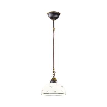 Kolarz 731.30.20 - Csillár zsinóron NONNA 1xE27/75W/230V átm. 20 cm zöld 731.30.20 kép