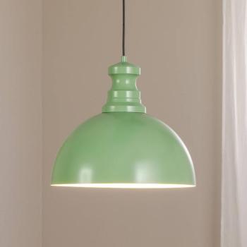 Kure függő világítás, mentazöld, fém, Ø 40 cm E27 kép