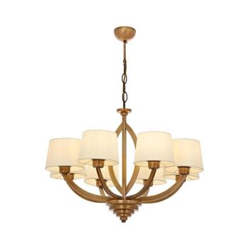 Láncos csillár LAHORE 8xE27/40W/230V bronzszínű 301AUR1313 kép