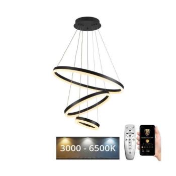 LED állítható fényerejű csillár kábellel LED/85W/230V 3000-6500K + DO J4312/B kép