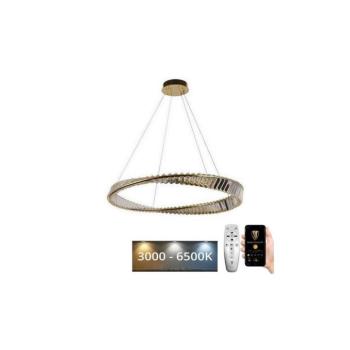 LED állítható fényerejű kristály csillár kábellel LED/50W/230V + DO J6350/GCH kép