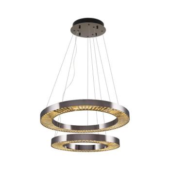 LED csillár kábellel JESI LED/140W/230V 3000K átm. 100 cm ezüstszínű 701CHD1385 kép