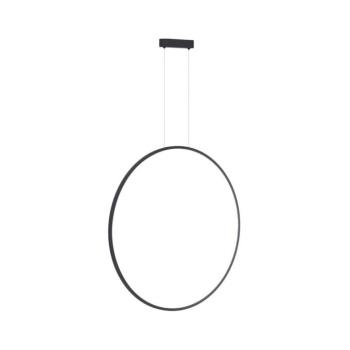 LED csillár acélkábelen SATURNO LED/46W/230V átm. 80 cm IP44 fekete ML8856 kép