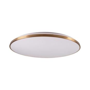 LED dimmelhető mennyezeti lámpa KERN LED/80W/230V, átm. 80 cm, arany + távirányító 331922 kép