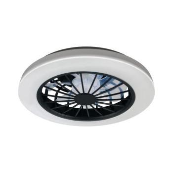LED dimmelhető mennyezeti lámpa látorral GHANA LED/24W/230V fehér/fekete+távirányító 341303 kép