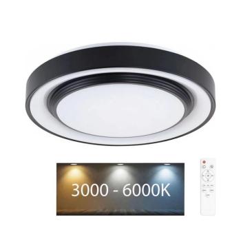 LED Dimmelhető mennyezeti lámpa ZYGMUNT LED/72W/230V 3000-6000K + távirányító 326706 kép