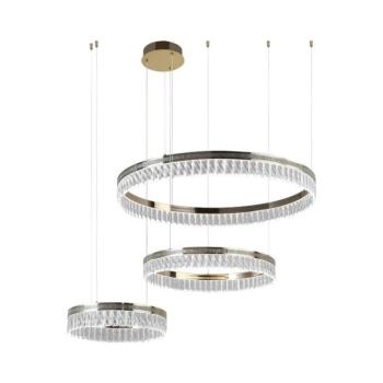 LED fényerőszabályozható kristálycsillár kábelen THALIA LED/120W/230V 3000-6000K + távirányító N2104 kép