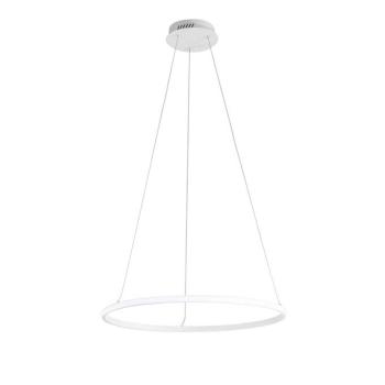 LED függő lámpa Axis, Ø 60 cm, fehér, fém, CCT kép