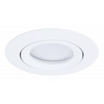 LED lámpatest , spot , billenthető , GU10 , RGB , CCT , dimmelhető , süllyesztett , kerek , fehér , 4.7W , LUTEC CONNECT , SCOP kép