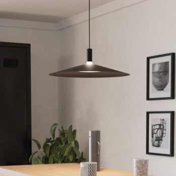 LED lógó lámpa Conomavilla-Z, fekete, Ø 45 cm CCT RGB kép