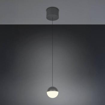 LED lógó világítás Senta, antracit, Ø 10 cm, 3000 K, 1 izzó. kép