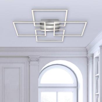 LED mennyezeti lámpa Frames 4 négyzet króm 72x72cm kép