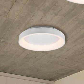 LED mennyezeti lámpa Girona távirá., fehér színben kép