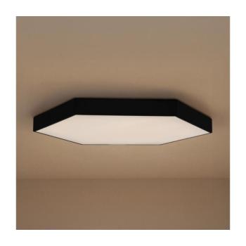 LED mennyezeti lámpa LED/200W/230V 3000/4000/6500K átm. 100 cm fekete CL7333 kép