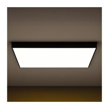 LED mennyezeti lámpa LED/480W/230V 3000/4000/6500K 120x120 cm fekete CL7234 kép