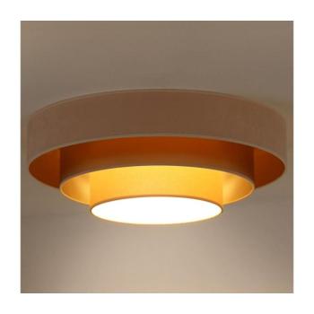 - LED Mennyezeti lámpa LUNETA LED/26W/230V átm. 60 cm 4000K krémes/arany 606264 kép