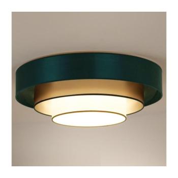 - LED Mennyezeti lámpa LUNETA LED/26W/230V átm. 60 cm 4000K zöld/arany 606257 kép