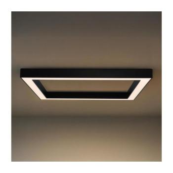 LED mennyezeti lámpatest LED/150W/230V 3000/4000/6500K 120x120 cm fekete CL7534 kép
