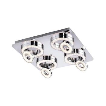 Leuchten Direkt 14522-17 - LED Spotlámpa TIM 4xLED/2,8W/230V + 4xLED/3,1W 14522-17 kép