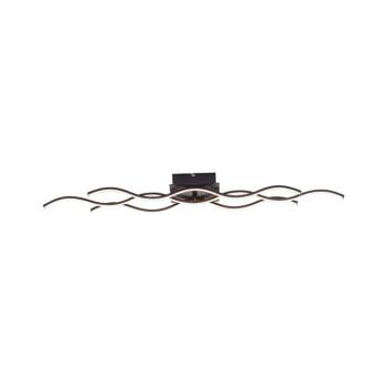 Leuchten Direkt 15166-18 - LED Felületre szerelhető csillár WAWE LED/28W/230V fekete 15166-18 kép