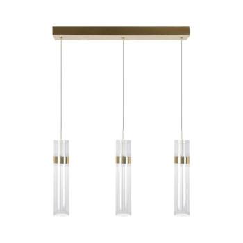 Light Prestige AMBIENTE kábeles LED csillár 3xLED/6W/230V 3000/4000/6000K arany LP-1510/3L GD kép