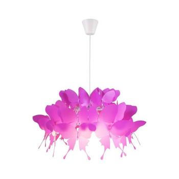 Light Prestige Gyerekszobai csillár FARFALLA 1xE27/60W/230V rózsaszín LP-3439/1P dark pink kép