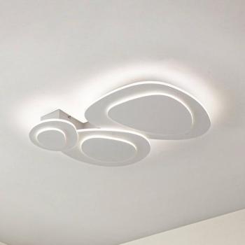 Lindby Delar LED mennyezeti világítás, 60 x 60 cm, CCT, dimmelhető fényerővel kép