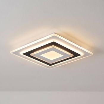 Lindby LED mennyezeti világítás Rebeka, 50 x 50 cm, CCT, dimmelhető kép