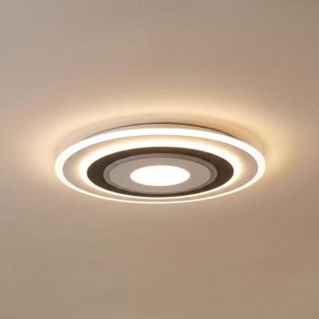 Lindby LED mennyezeti világítás Rebeka, kerek, Ø 70 cm, CCT, dimmelhető kép