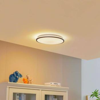 Lindby Smart Swaran LED mennyezeti lámpa, Ø39,5cm, RGB, CCT, Tuya kép