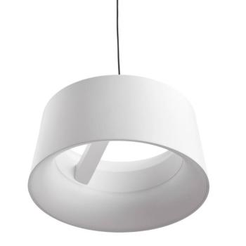 LOOM DESIGN LED lógó világítás Cookie, fehér, alumínium Ø 15 cm kép