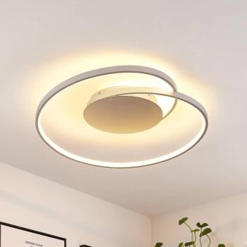 Lucande LED mennyezeti lámpa Enesa, 63 cm, CCT, távirányítóval, dimmelhető kép