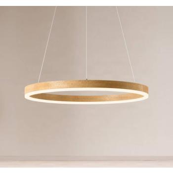 Lucande Thelma LED lógó világítás, természetes tölgy/szürke, Ø 70 cm kép