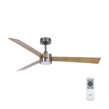 Lucci air 21610449-LED Dimmelhető látor CLIMATE 1xGX53/12W/230Vbarna/króm 21610449 kép