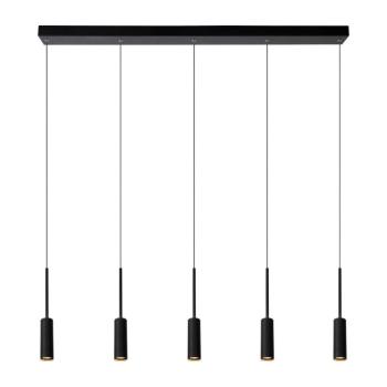 Lucide 24401/35/30 - LED Csillár zsinóron TUBULE 5xLED/7W/30V 24401/35/30 kép