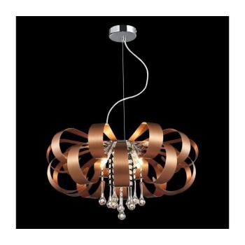 LUXERA - Kristály csillár zsinóron RIBBON CRYSTAL 6xG9/33W/230V kép