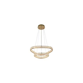 LUXERA - MIST kábelen függesztett LED csillár LED/65W/230V 4000K arany kép