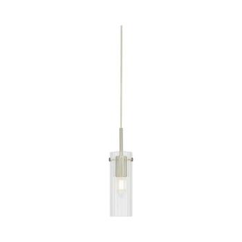 Markslöjd 109013 - Kábeles függőlámpa TIBIA 1xE14/40W/230V átlátszó/sárgaréz 109013 kép