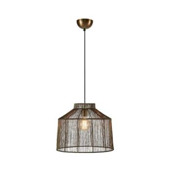 Markslöjd 108667 - Csillár zsinóron CAPANNA 1xE27/40W/230V réz 108667 kép