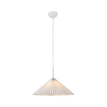 Markslöjd 108711 - Csillár zsinóron PLISADO 1xE27/40W/230V átm. 50 cm fehér 108711 kép