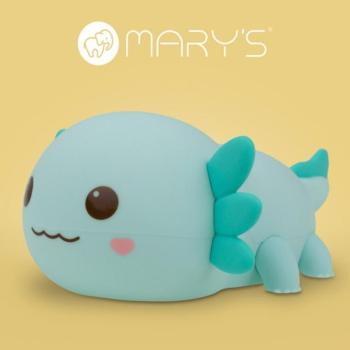 MARY'S LED éjjeli lámpa axolotl kék kép