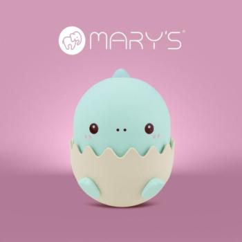 MARY'S LED éjjeli lámpa baba dinó kék kép