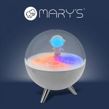 MARY'S RGB LED hold fehér éjjeli lámpa kép