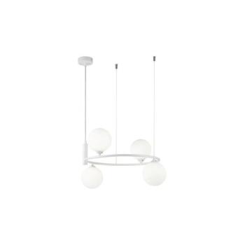 Maytoni MOD013PL-04W - Csillár zsinóron RING 4xG9/25W/230V fehér MOD013PL-04W kép