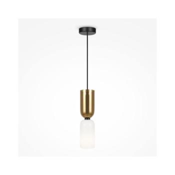 Maytoni MOD177PL-01G - Csillár zsinóron MEMORY 1xE14/40W/230V arany/fehér MOD177PL-01G kép