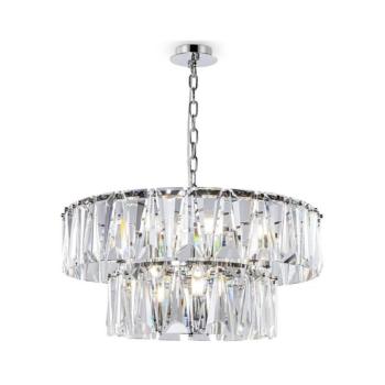 Maytoni MOD043PL-12CH - Csillár láncon PUNTES 12xE14/40W/230V króm MOD043PL-12CH kép