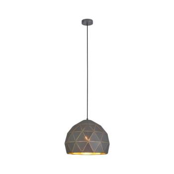 MDM-3471-1 GR+GD - Csillár zsinóron HARLEY 1xE27/40W/230V antracit MDM-3471-1 GR+GD kép